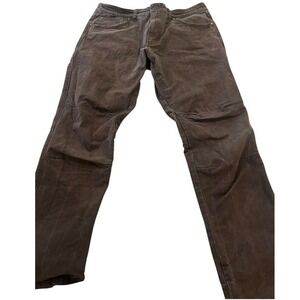 Kuhl Rydr Mens Brown Articulated Knee Cotton Canvas Hiking Work Pants Espresso
